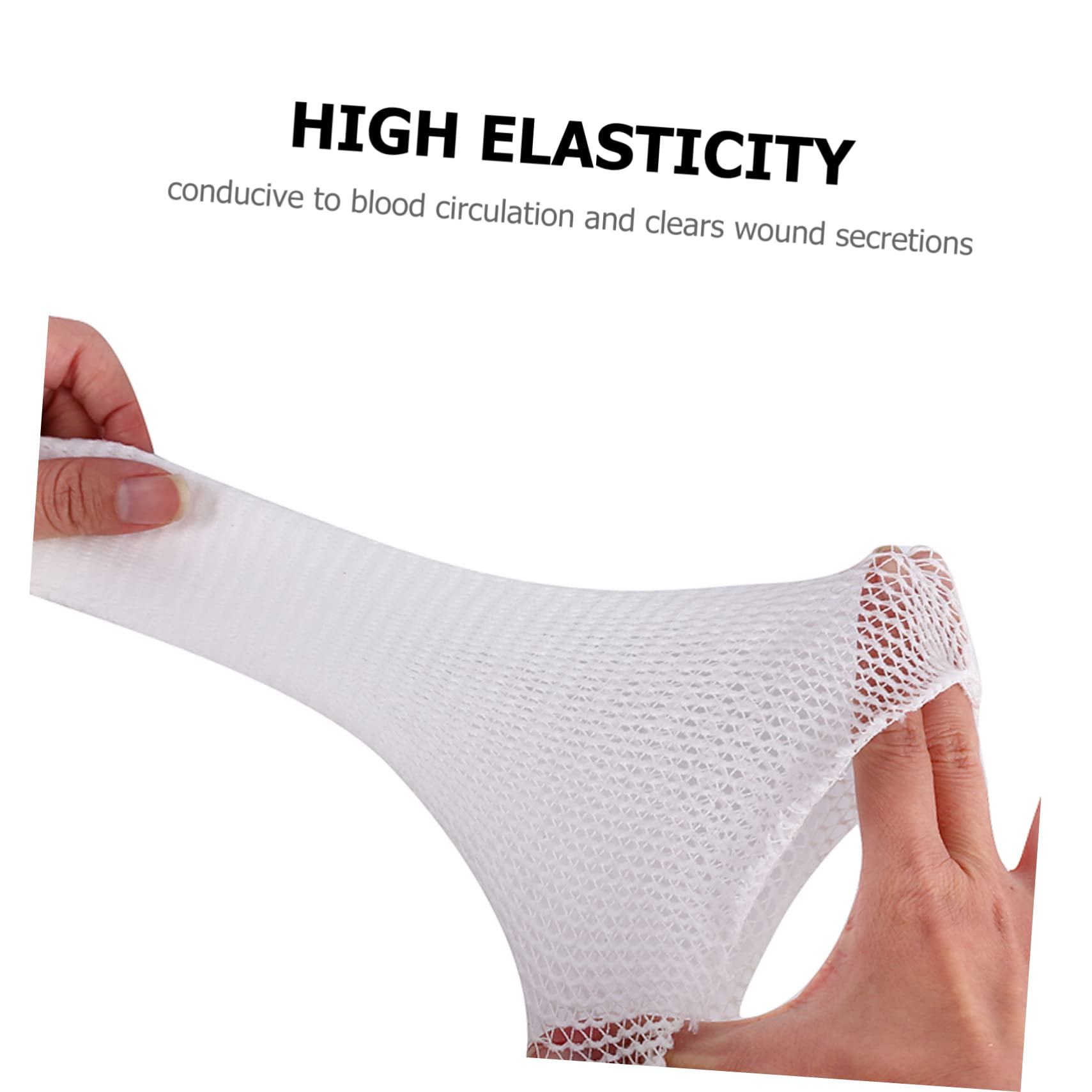 Holibanna High Elasticity Breathable Bandage 10m Roll Spandex Wound Dressing for Arms Legs Elbows Knees Shoulders Uniform Pressure