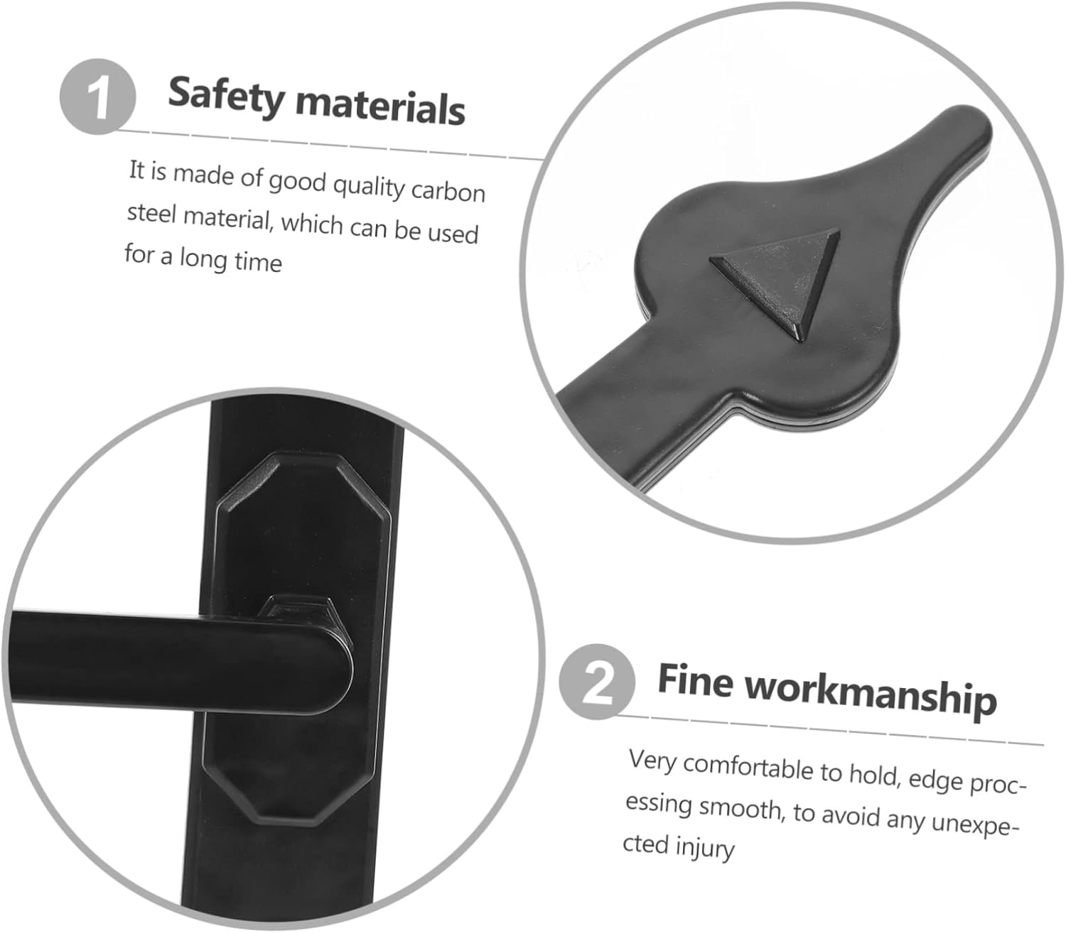 Magnetic Garage Door Handle Sturdy Faux Pull Knob for Garage Decor Non-Turning Design Easy Installation 1 Set