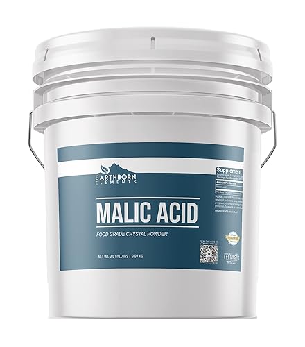 Miniatura 10 de Polvo de ácido málico por Earthborn Elements agente aromatizante de grado alimenticio elaboración de vino elaboración de caramelos cuidado de la