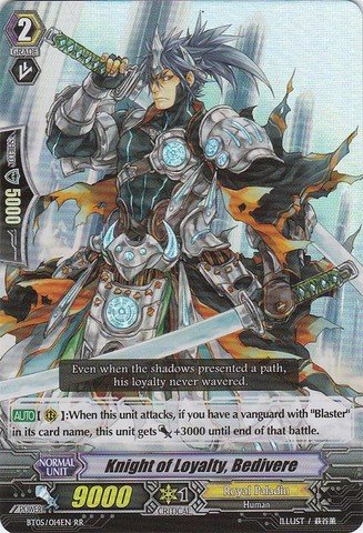Cardfight!! Vanguard TCG - Knight of Loyalty, Bedivere (BT05/014EN) - Awakening of Twin Blades