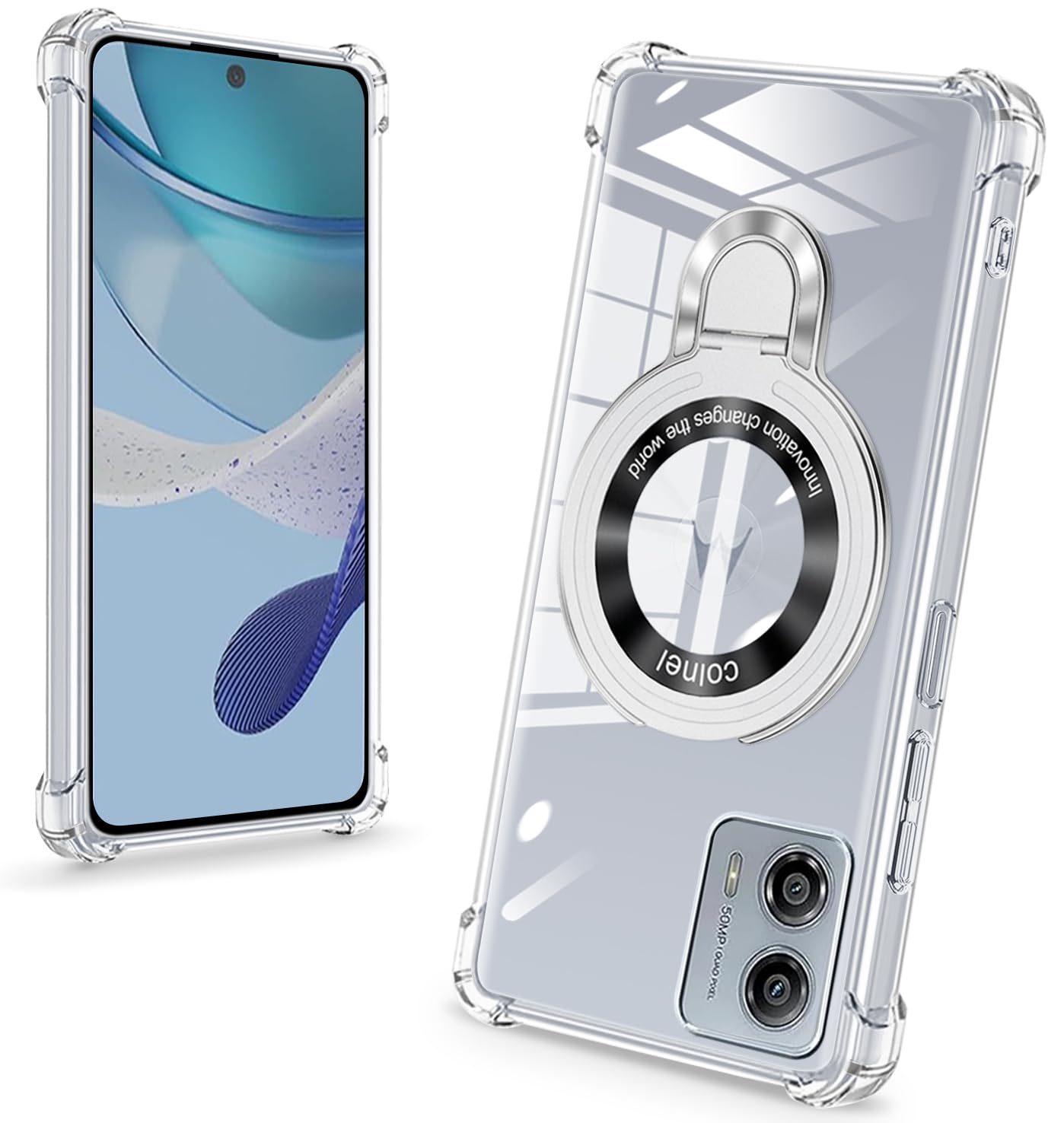 Amazon.co.jp: MOTO G53j 5G ケース MOTO G53y 5G 用ケース クリア