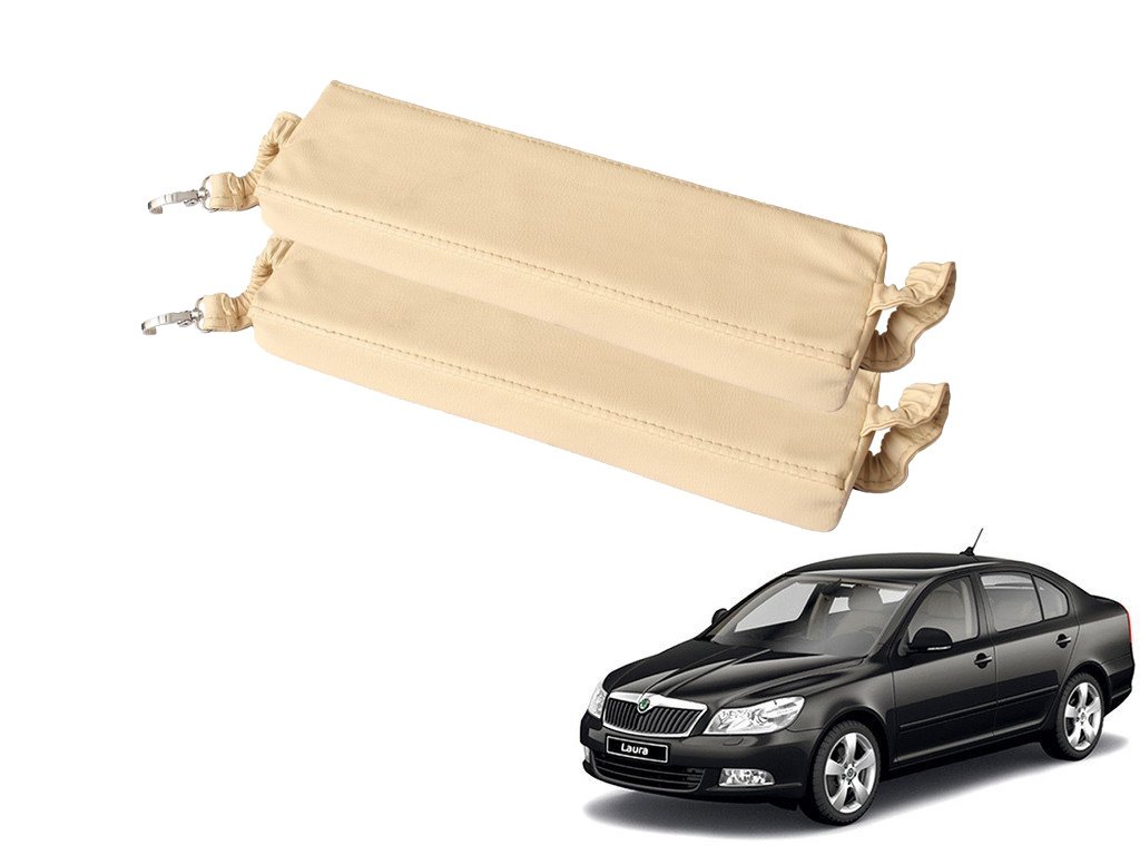 Kozdiko Beige Color Seat Gap Filler Set of 2 Pcs for Skoda Laura-image-37