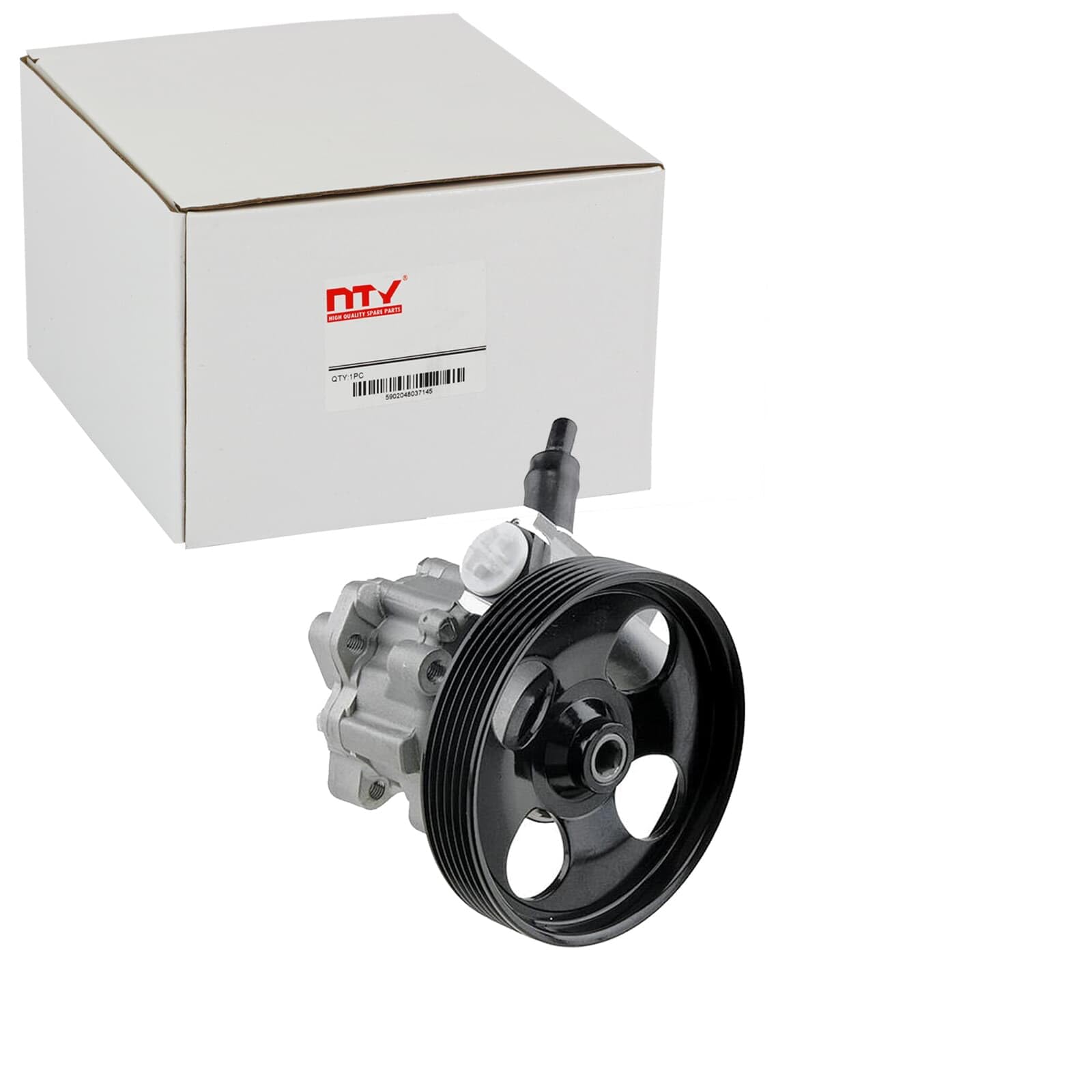 NTY Pompe hydraulique (direction) SPW-CT-004 Compatible avec: CITROËN BERLINGO Kasten/Großraumlimousine, BERLINGO MULTISPACE, PEUGEOT PARTNER Kasten/Großraumlimousine, PARTNER Pritsche/Fahrgestell