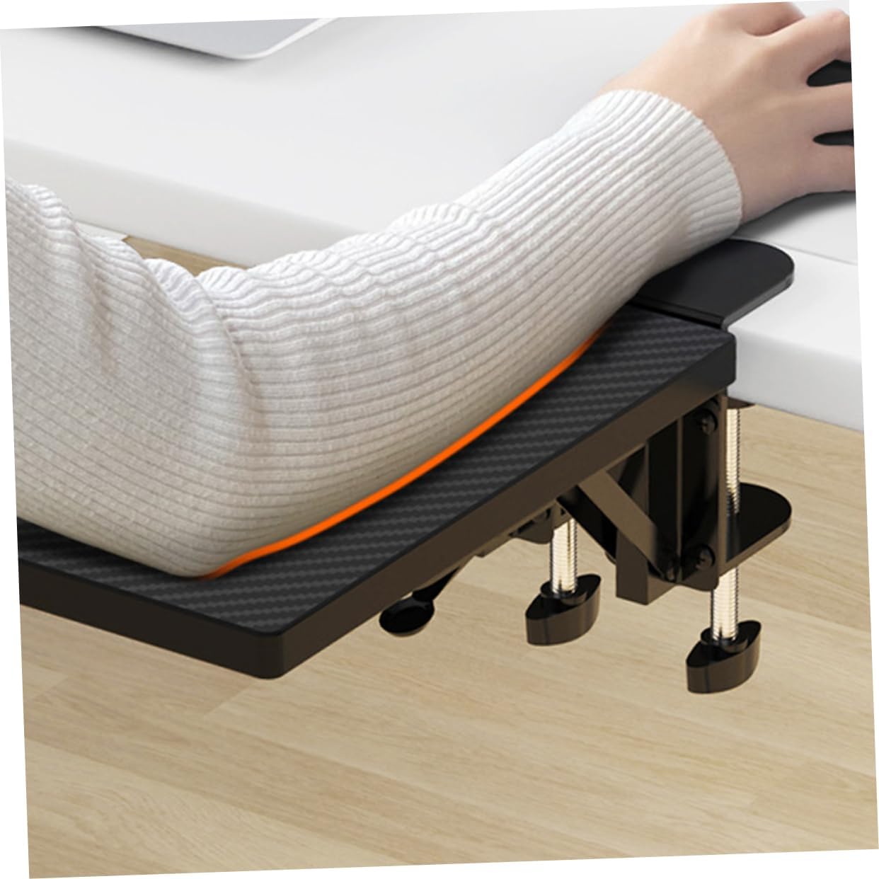 NUOBESTY 1pc Computer Hand Holder Arm Support Frame Ergonomic Wrist Rest for Desk Mouse Pad Support for Use