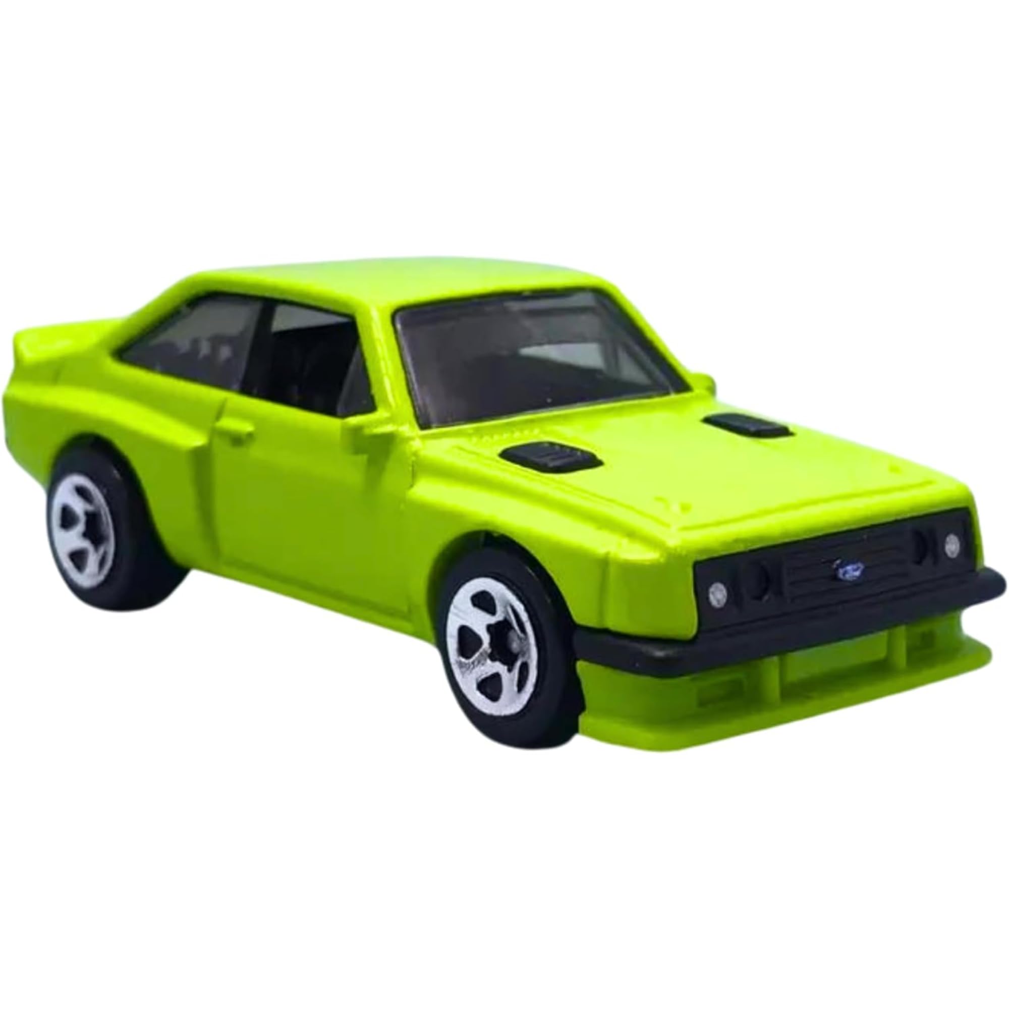 Hot Wheels 1:64 Scale Cars, Racecars, Trucks & Bikes - (Ford Escort RS2000 - HTC48), Green, 2 cm x 3 cm x 1 cm - Image 2