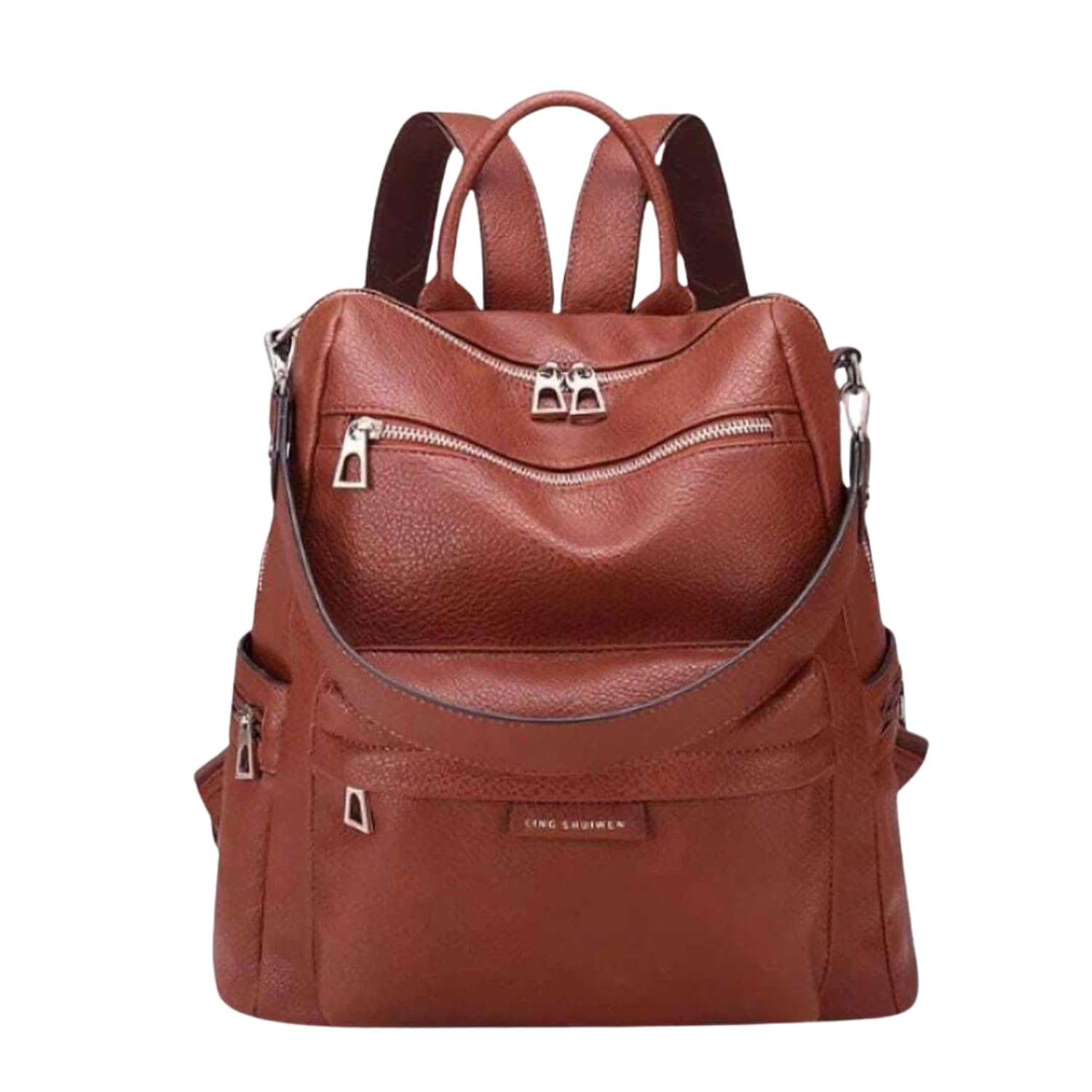 jaisom Stylish Women's Fashion Backpack Purses Multipurpose Design Handbags and Shoulder Bag (Buzzz - Tan_BZ)-picture-24