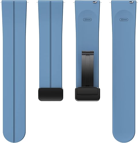 Miniatura 3 de SMARTVIN Correa de reloj de 0.866 in, correa de reloj magnética plegable con hebilla de liberación rápida, compatible con Samsung Galaxy Watch de