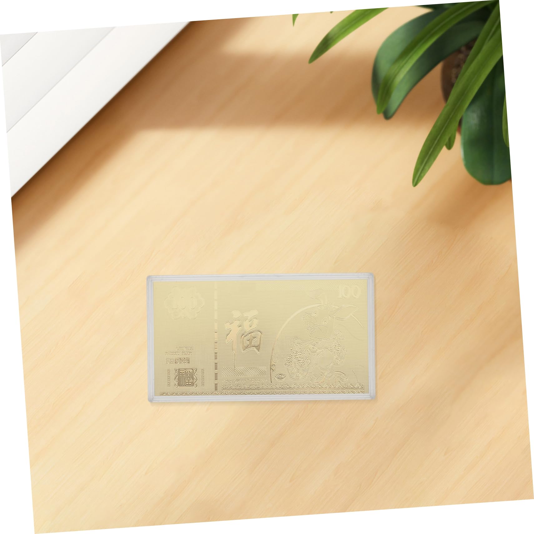 Gadpiparty 2 Sätze Banknotenbox Fall Beschützer Banknotenhalter Rechnungsinhaber Banknotenvitrine Klein Halter Sammeln Handel Displayhalter Plastik Transparent 8 Stücke * 2