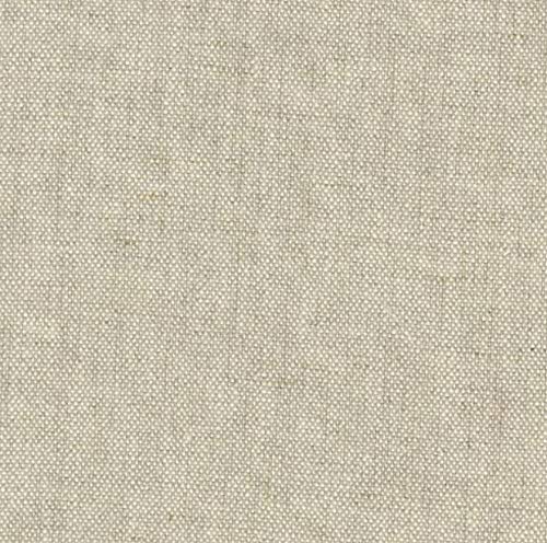 55" Wide Solid 100% Linen Drapery Upholstery Fabric Flax Color by The Yard