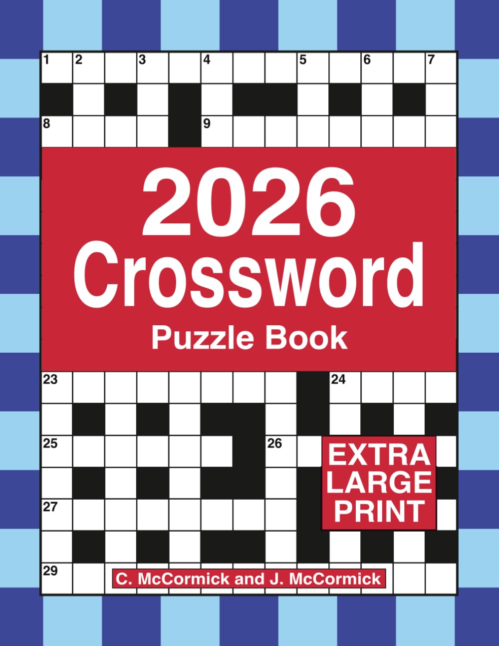 2026 Crossword Puzzle Book Extra Large Print