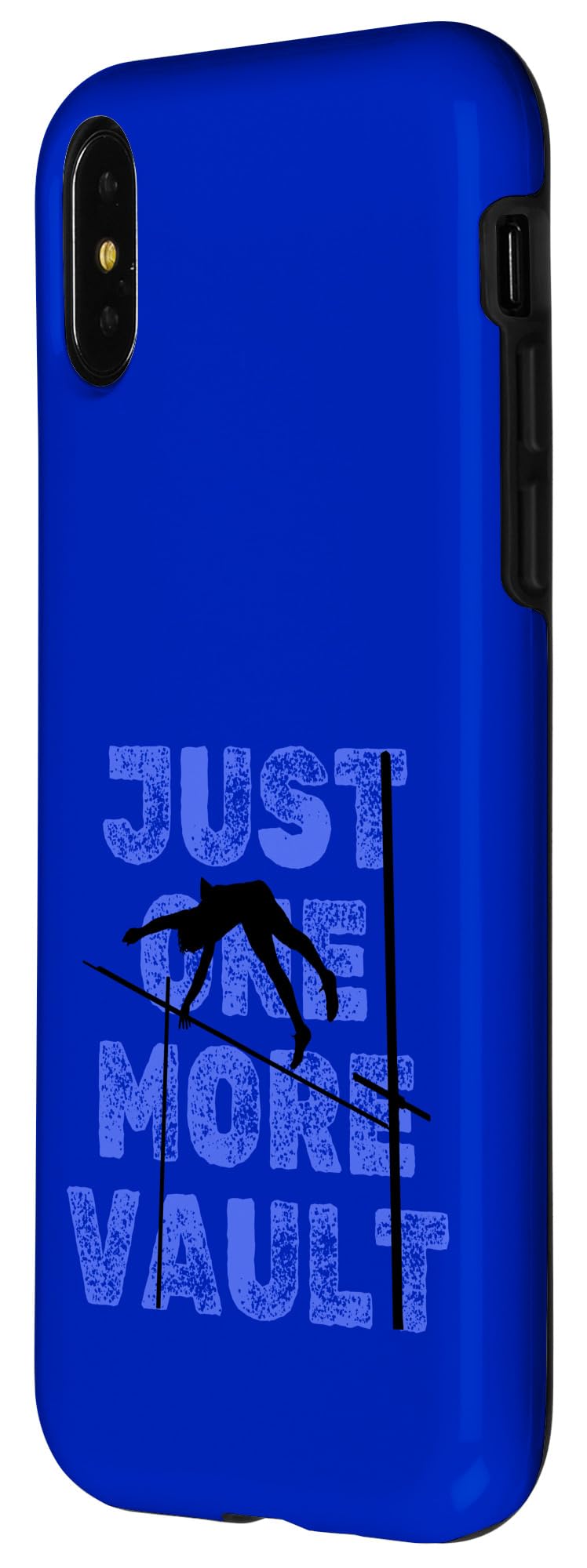 iPhone X/XS JUST ONE MORE VAULT - Fun Pole Vaulting Case - Image 2