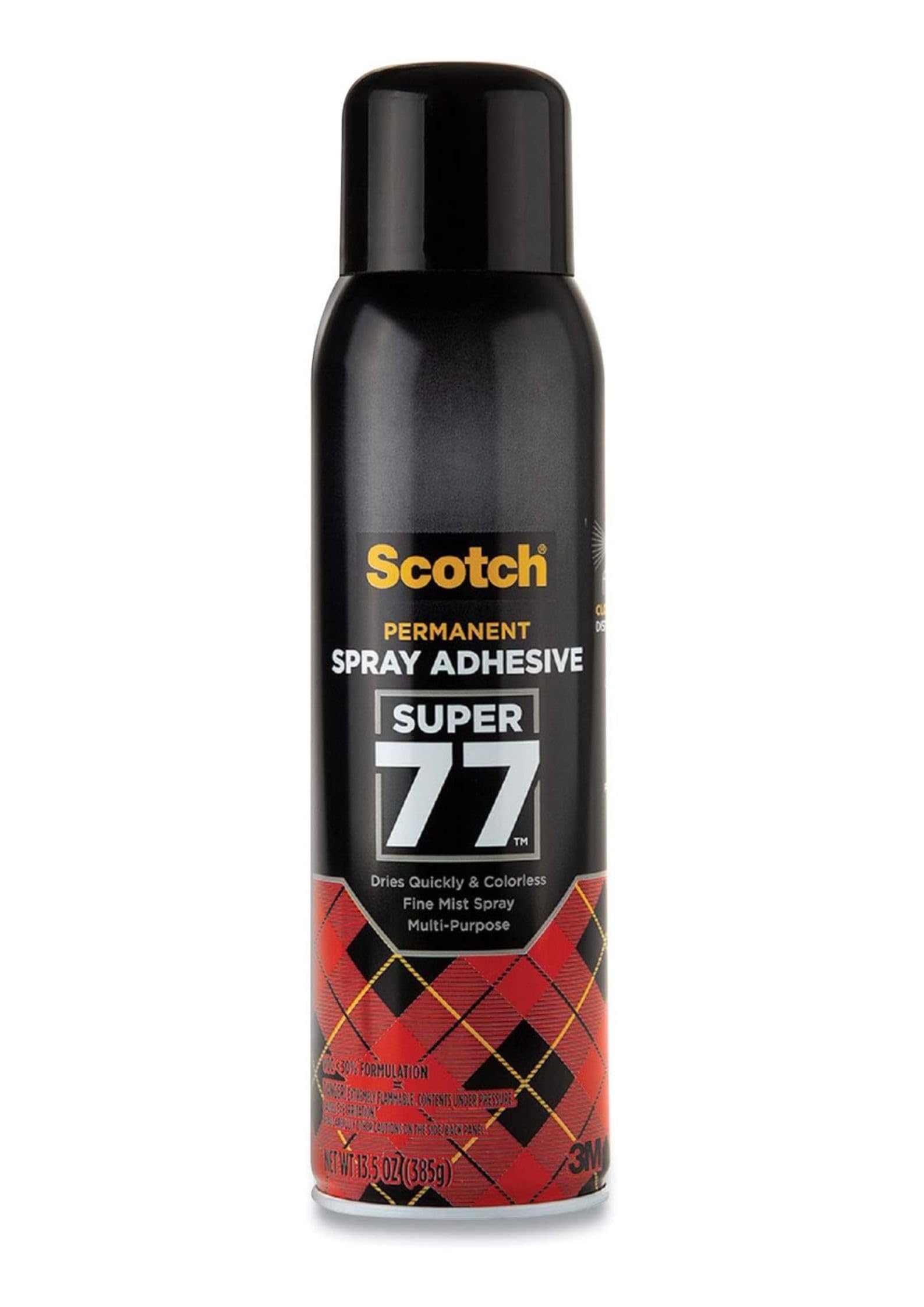 3M Super 77 Multipurpose Adhesive Aerosol, 24 fl oz