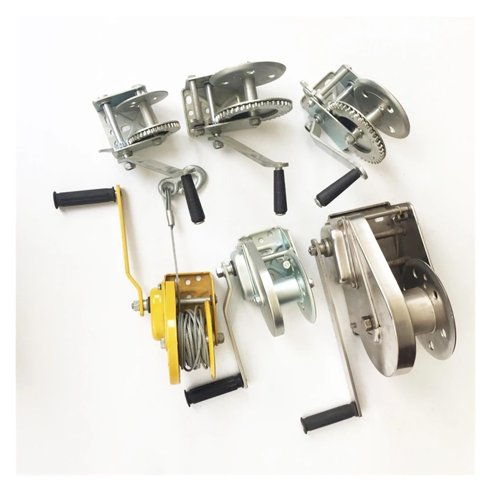 Verricello Manuale Bravex 3000 Libbre - Argano A Cricchetto Con Cinghia 10m Per Barche, Rimorchi E SUV - Foto 6