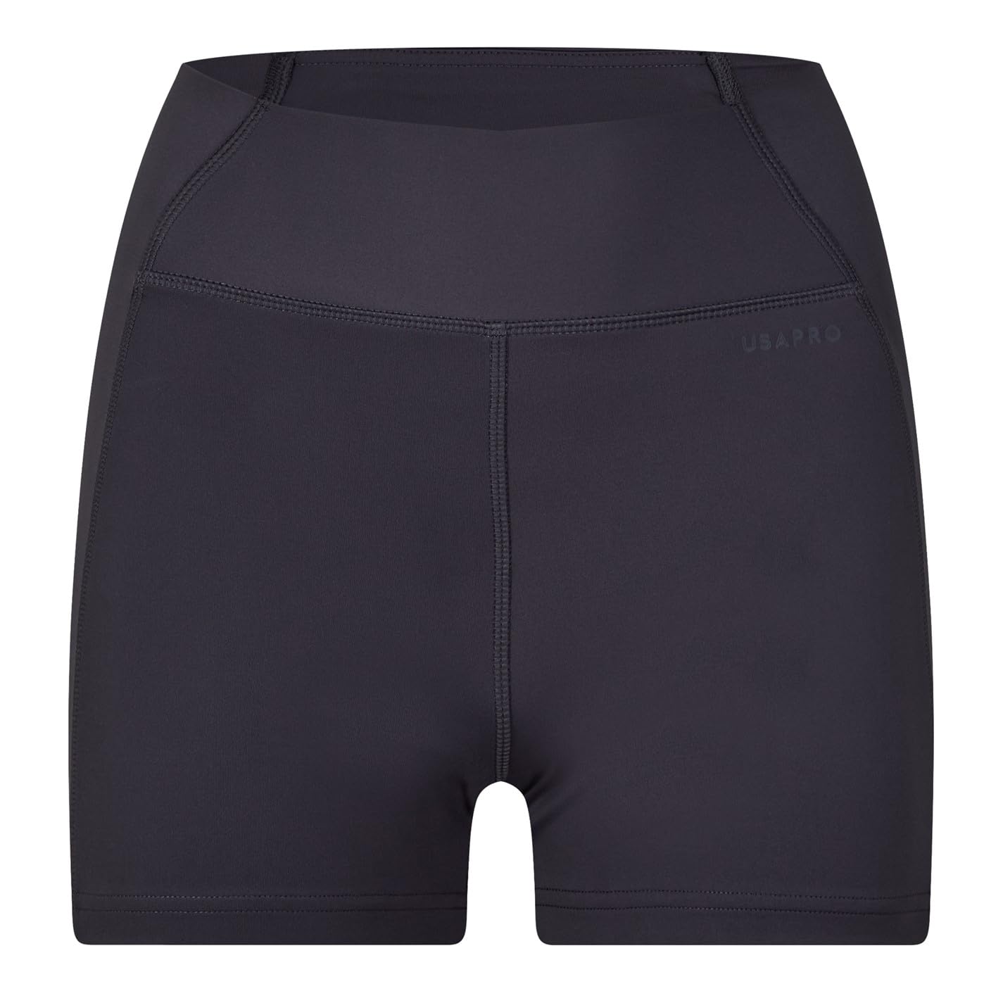 USA Pro Womens 3 Inch Shorts Charcoal 12