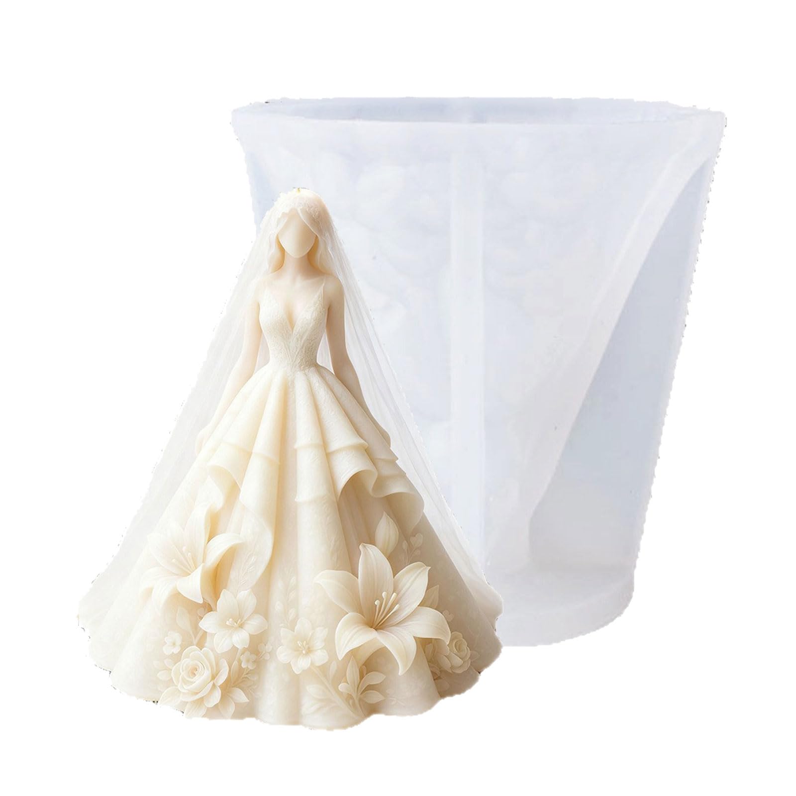 Kalttoy Flexible Silicone Wedding for Crafting Creating Romance Scented Ideal for Home Decoration Wedding Gift