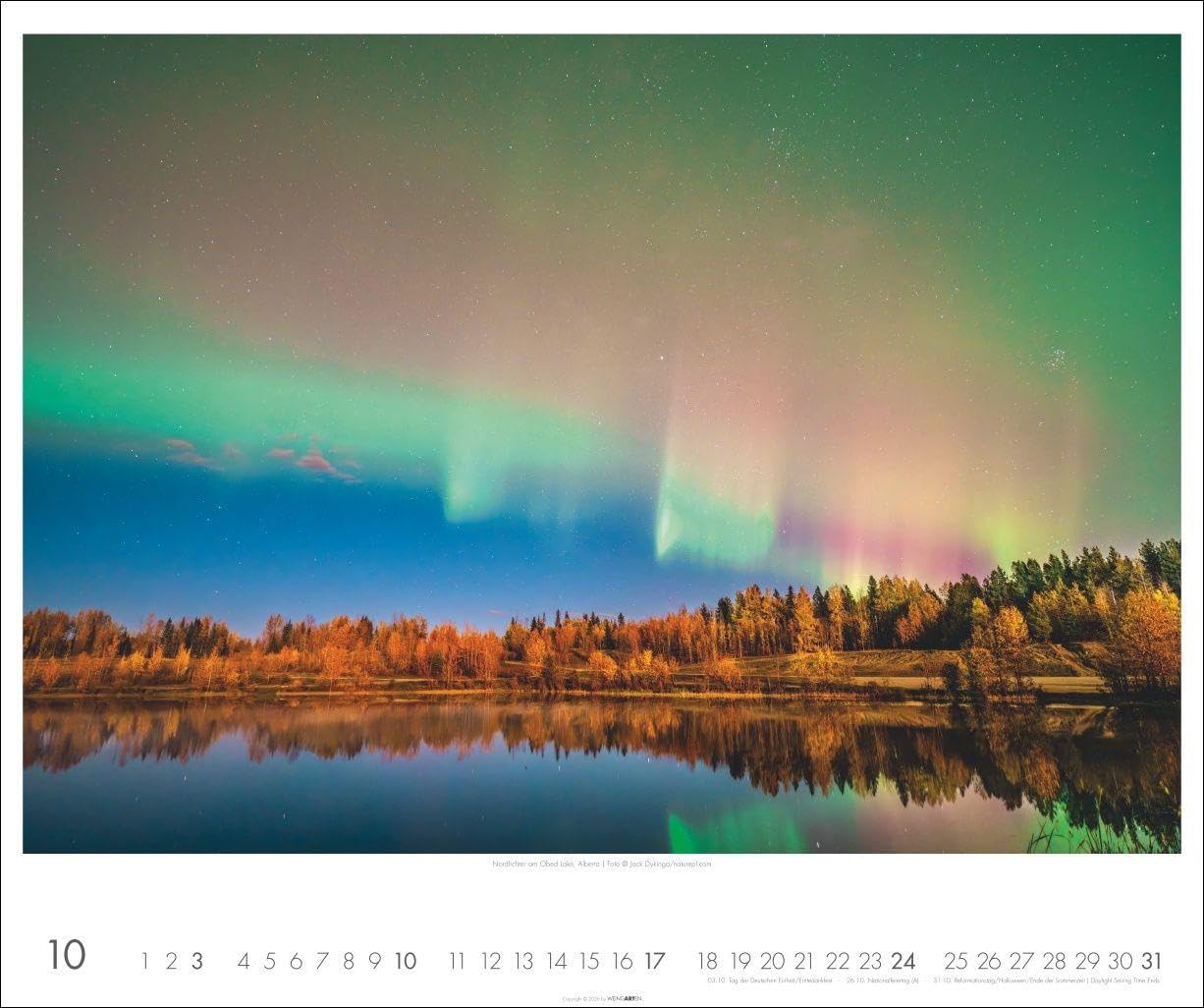 Kanada Kalender 2027 - Der Ruf der Wildnis: Der Ruf der Wildnis. Großer Foto-Wandkalender mit faszinierenden Bildern der kanadischen Weite. 55 x 46 cm. Querformat