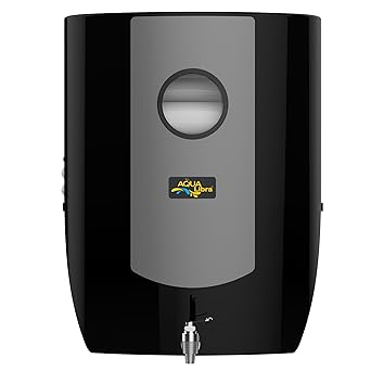 AQUA LIBRA ISI Mark Black & Grey Color Copper Water Purifier | Needs no service for 2 Yrs | 10-stage filtration | RO+UV+UF+MTDS with Copper & Alkaline FlLTER INCLUDED