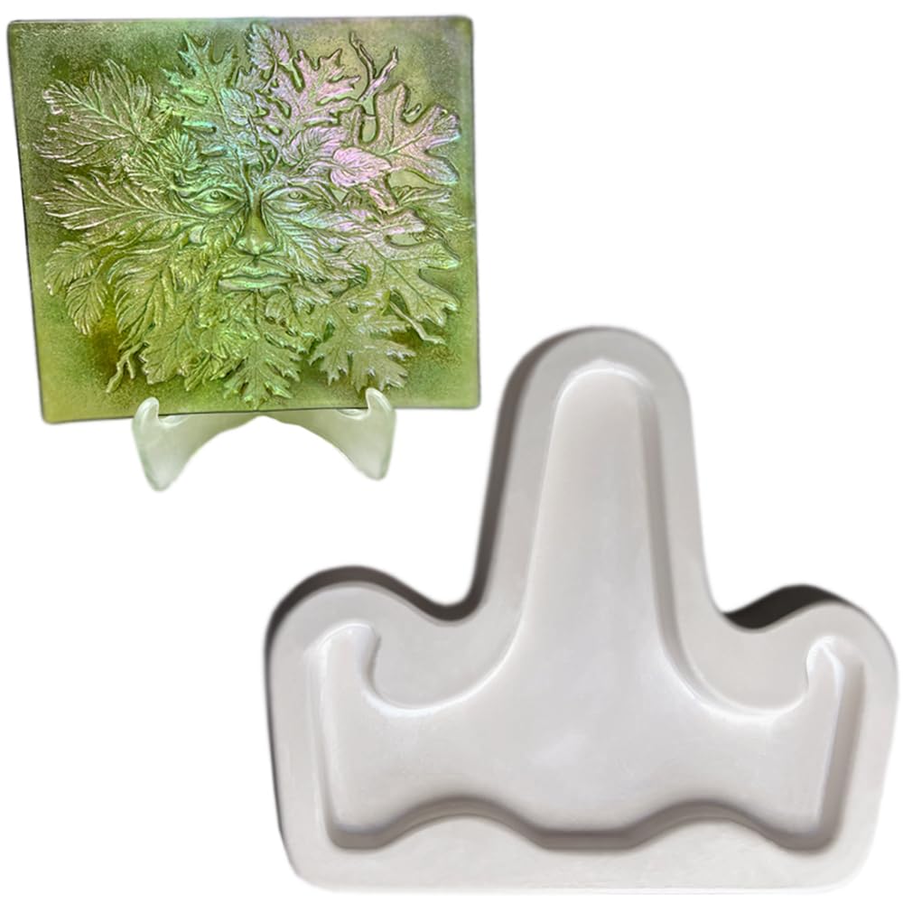 Large 8"x 9" Easel Display Stand Glass Casting Mold - Glass Fusing Kiln Mold