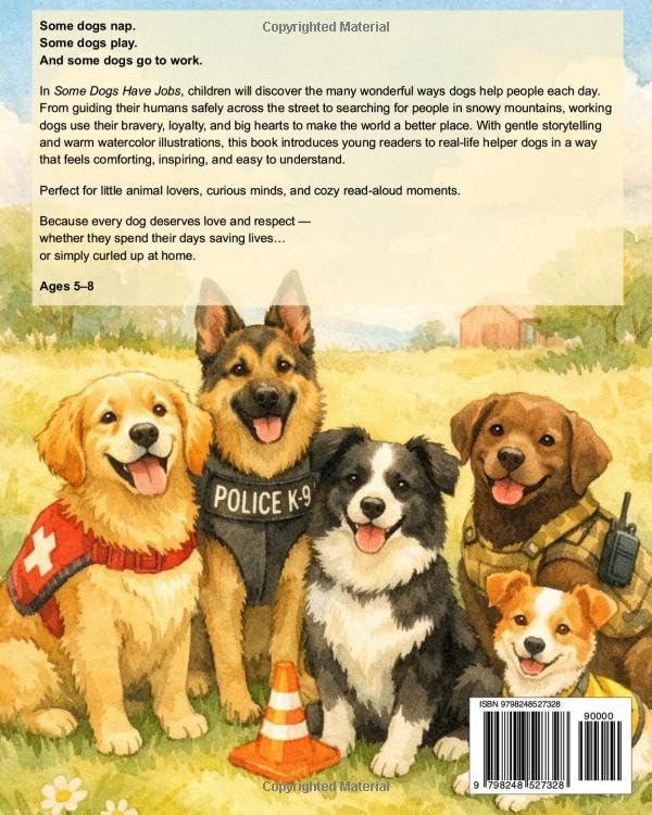 Some Dogs Have Jobs A Childrens Book About Working Dogs (Ages 5-8)