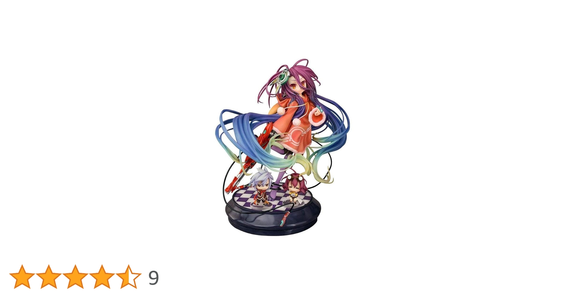ノーゲーム・ノーライフ 白&シュビィ　7/1スケールフィギュア Amazon.co.jp: ノーゲーム・ノーライフ 白 1/7スケール ABS&PVC