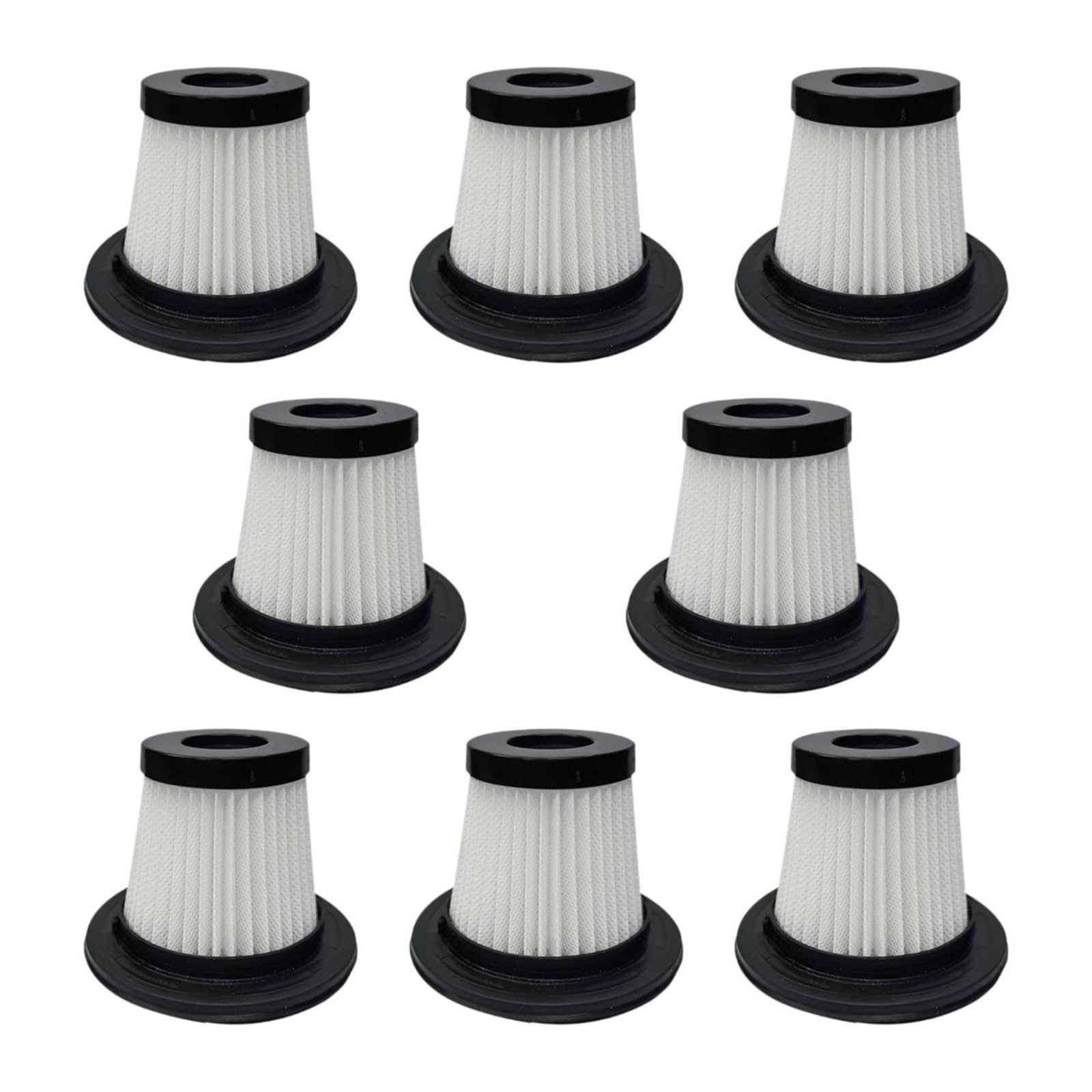 8 Piezas De Repuesto De Filtro De Aspiradora For Colector De Polvo De Coche, Eliminador De Polvo, Accesorio De Limpieza For Sala De Estar, Alto Rendimiento