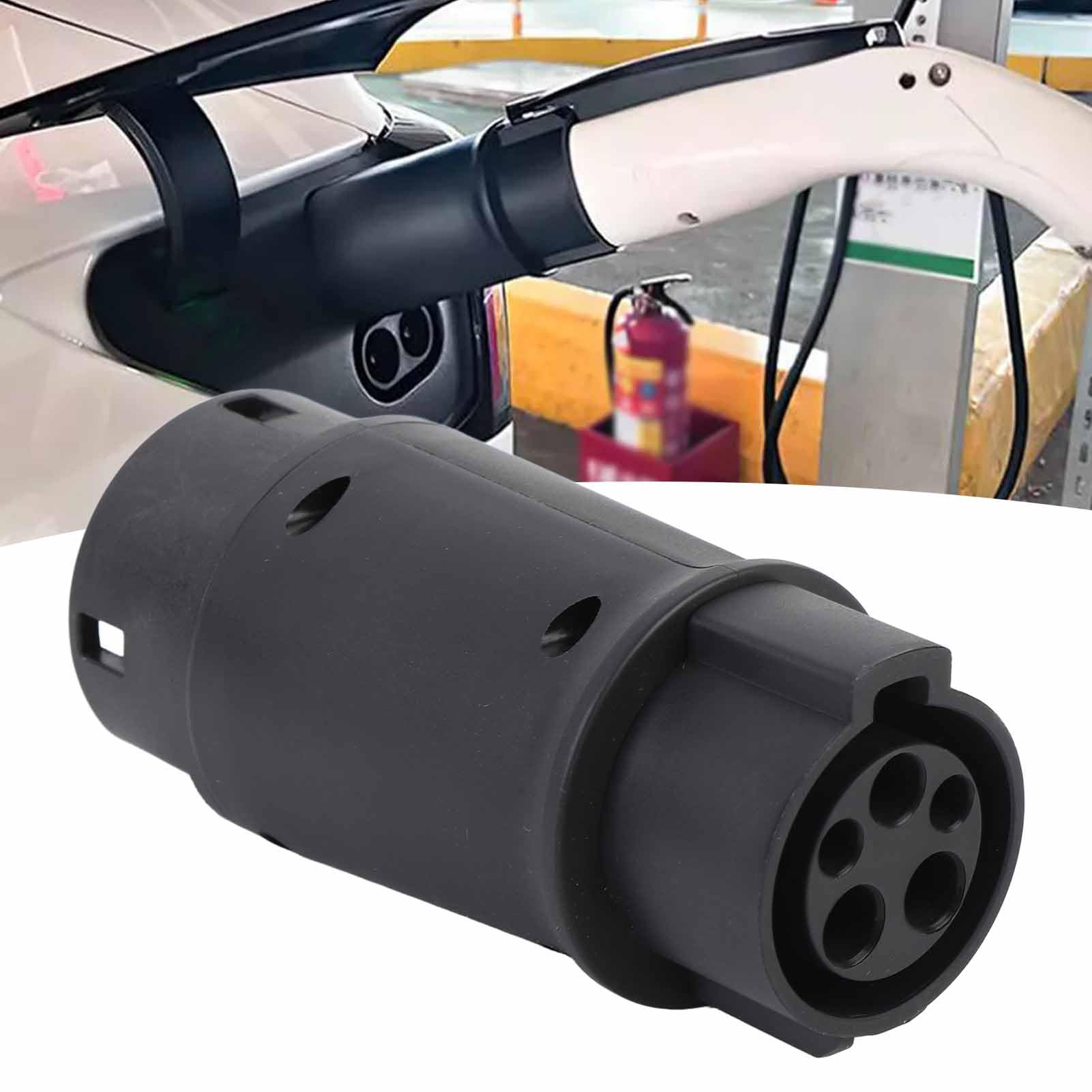 Przenośny Adapter ładowania EV Typ 1 do Typu 2, 7,2 KW 16a 32a, 240 V z oceną ochronną IP54, Konwersja Pojazdu Elektrycznego