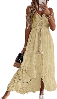 Cupshe Womens Summer Tassel Dresses