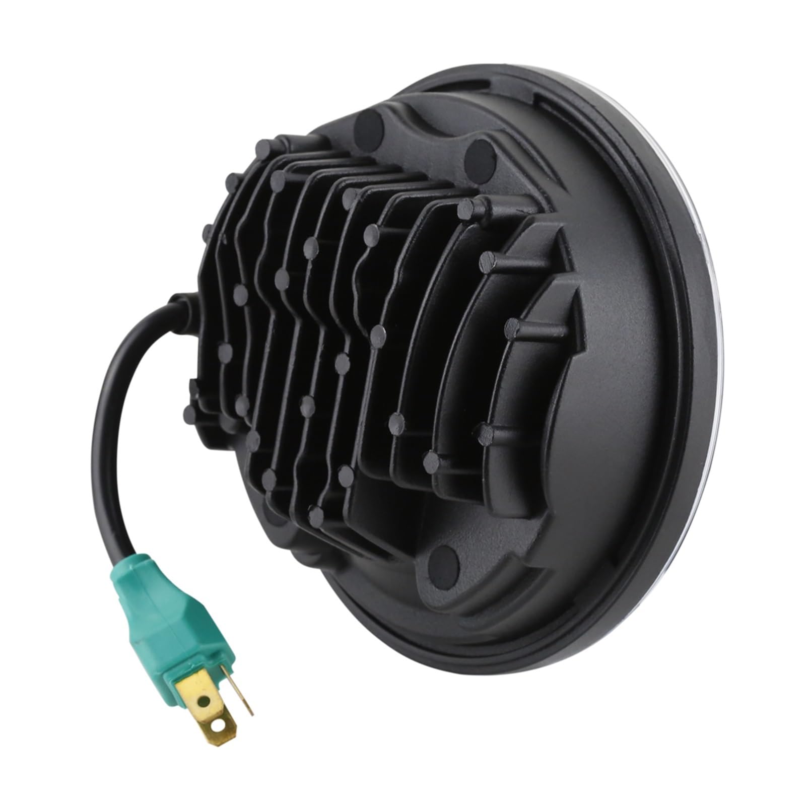 1 X 6 "18W Signal LED Strip And 5.75" LED Headlamp Round 5 3/4 "headlamp Compatible With 883.