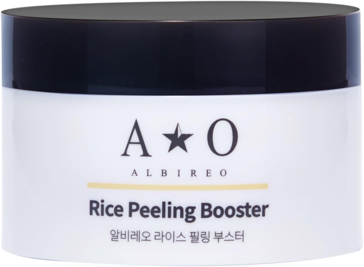 Rice Facial Peeling Booster | Facial Mask Rice Wash Off | Exfoliating Korean Cosmetics | 3.4 fl.oz