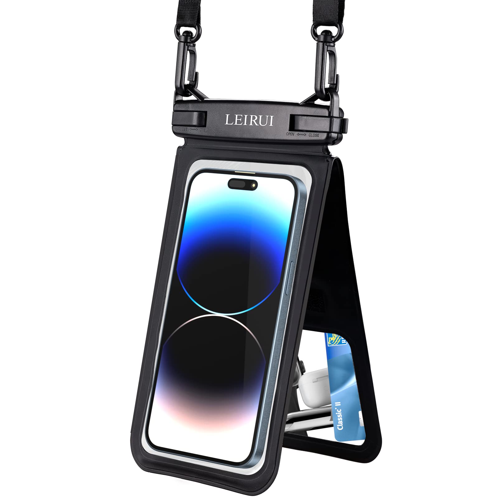 Pochette De Téléphone Étanche Ipx8 Universelle Pour La Natation, Sac