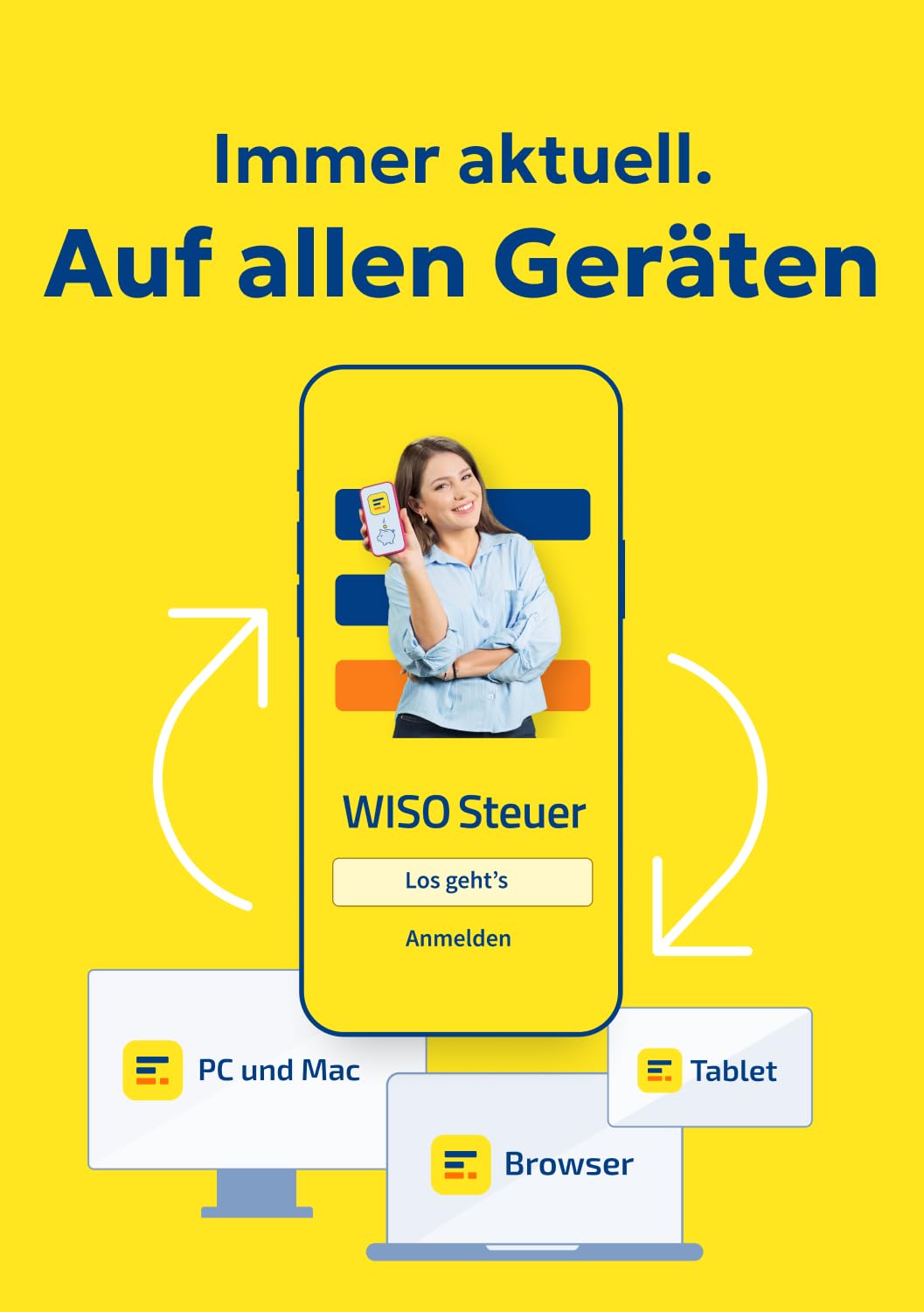 WISO Steuer 2026 (für Steuerjahr 2025) Für Windows, Mac, Smartphones und Tablets | Digitaler Download