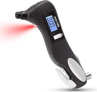 SAFELIFE Digital Tire Pressure Gauge, 150 PSI Digital Tire Gauges for Tire Pressure, 5 in 1 Tire Pressure Gauge Digital for Cars