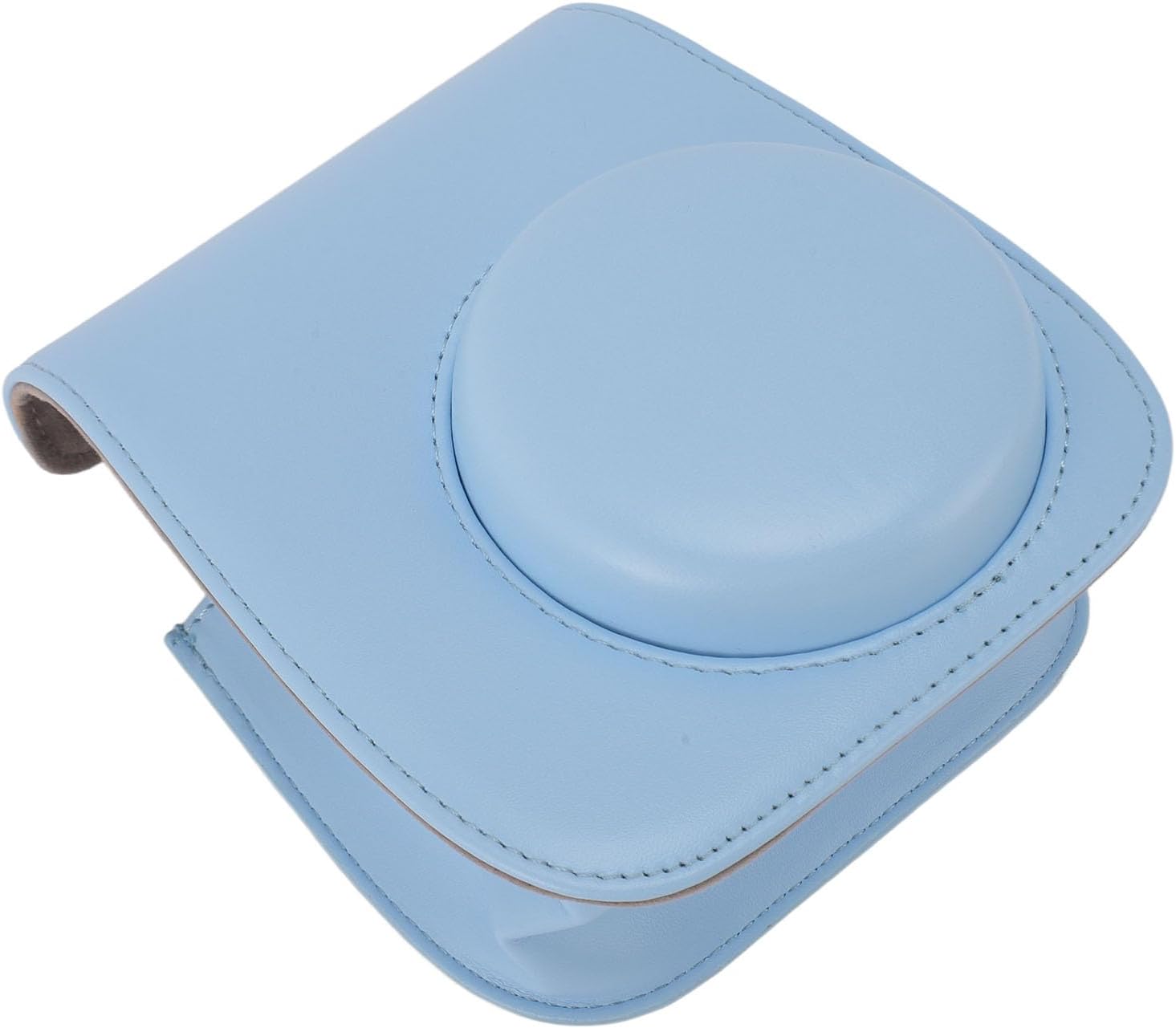 Instant Camera Case and Accessories for Mini 12, PU Leather Bag with Album and Color Filters - Scratch, High Capacity Photo Storage, Perfect for Instant Photo Lovers (Blue)