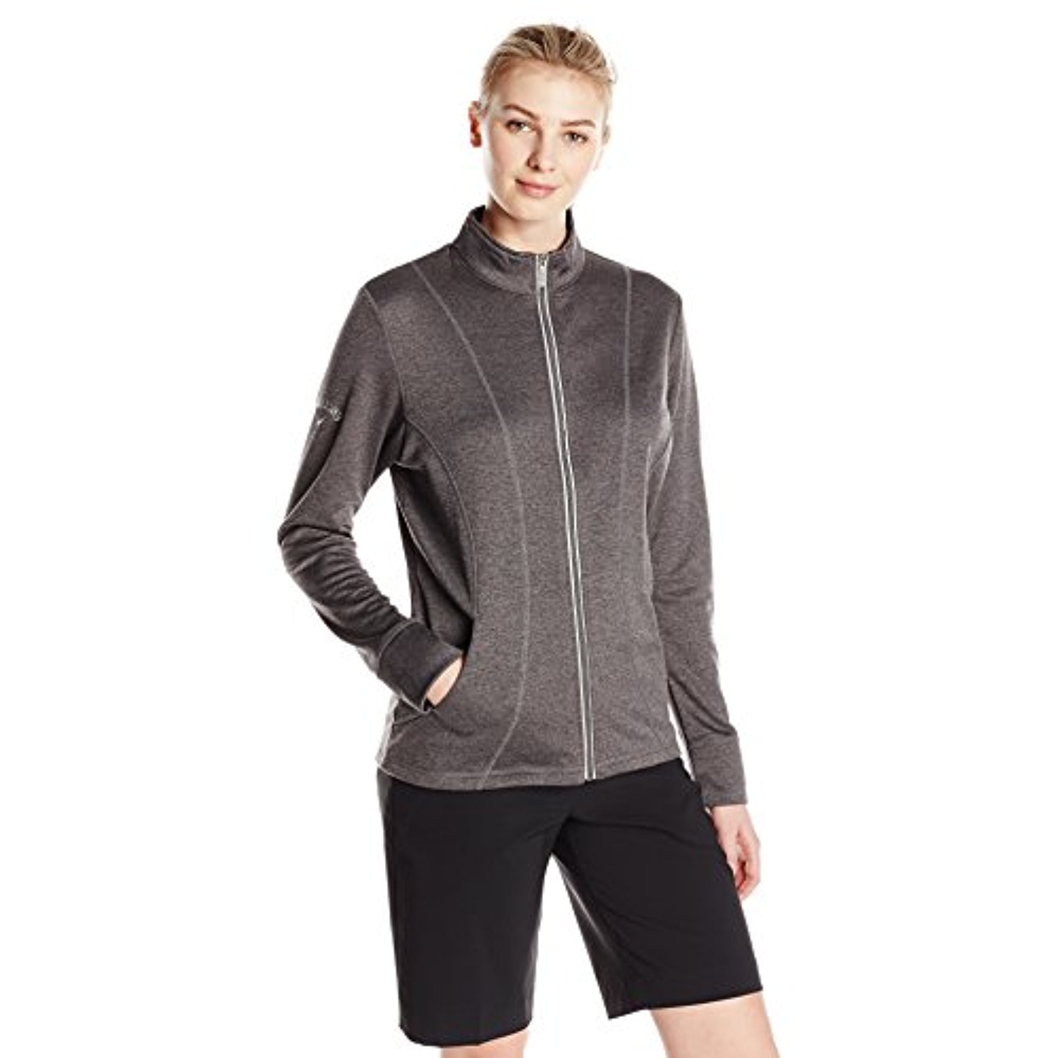 callaway Men's Golf Full Zip Long Sleeve Fit Fleece Jacket-picture-22