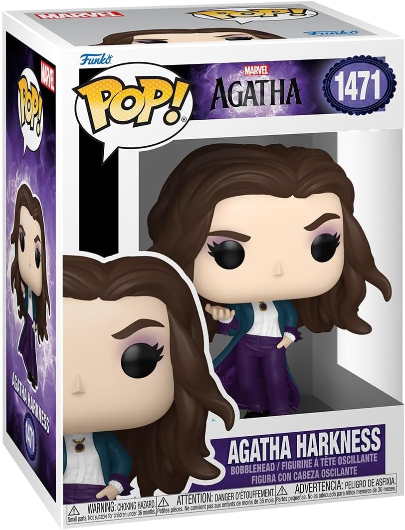 Pop! Marvel: Agatha CC - Agatha Harkness - Agatha Coven Of Chaos - Collectable Vinyl Figure - Gift Idea - Official Merchandise - Toys for Kids & Adults - TV Fans - Model Figure for Collectors