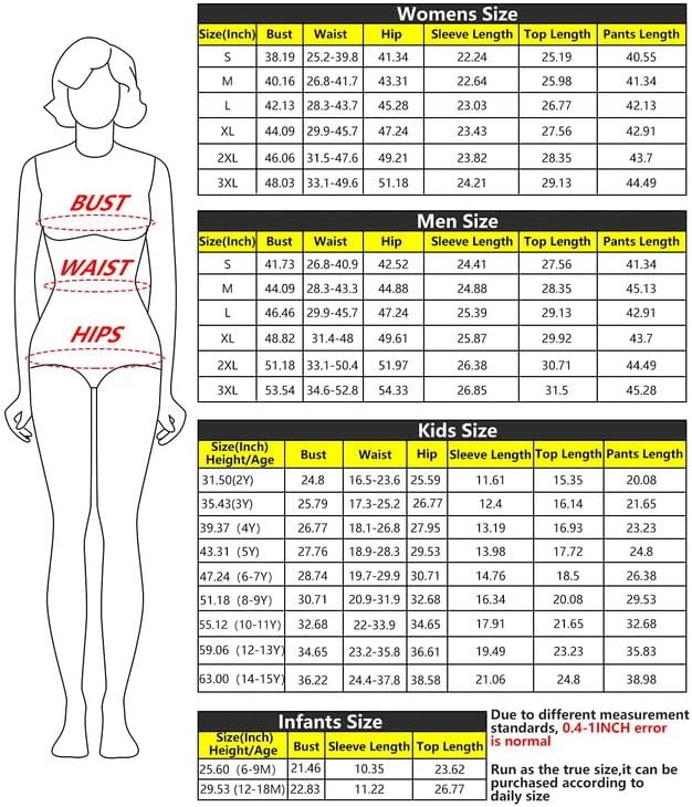 Vista 6 de OVIFM Christmas Pajamas for Family Couples-2023 Xmas Holiday Matching Pjs Sets with Reindeer Elk Top and Plaid Pants