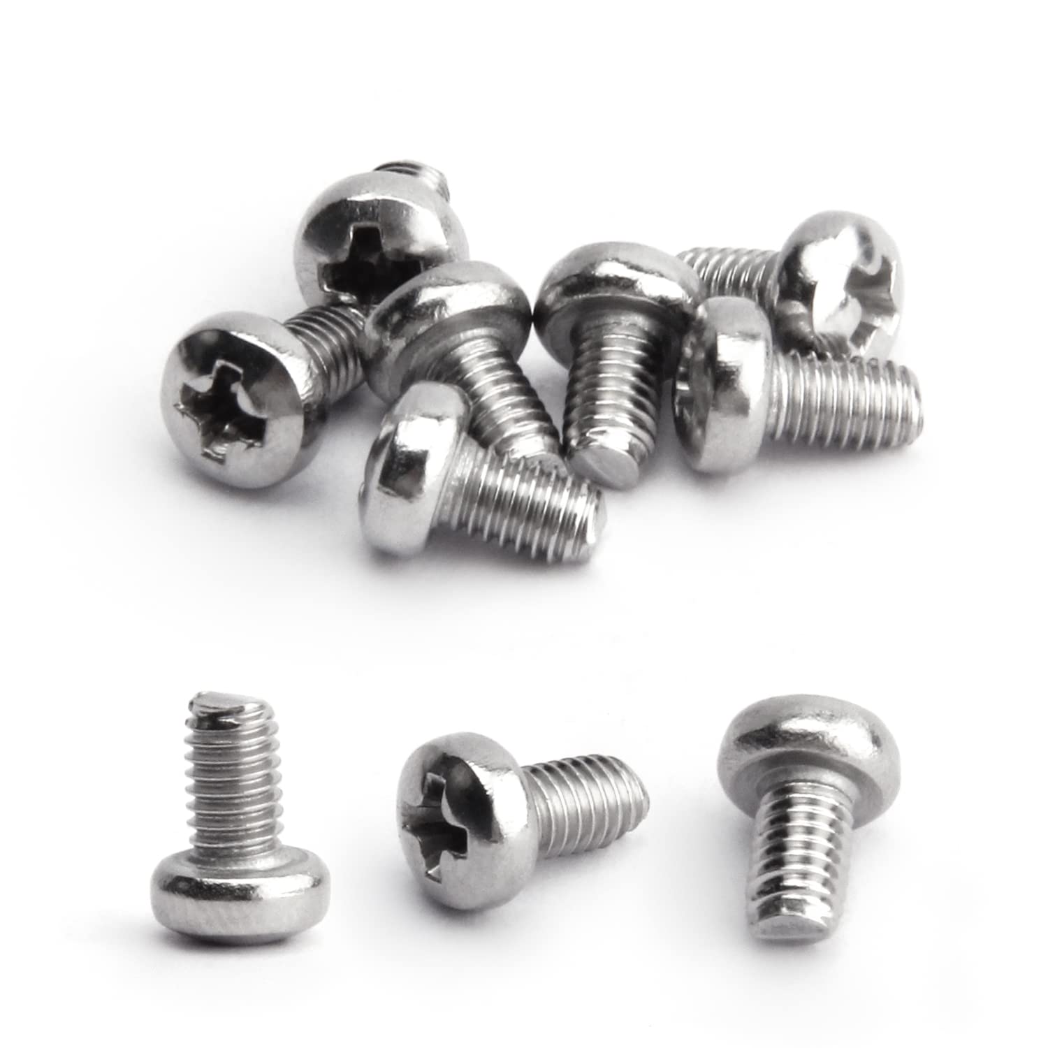 50 Viti M3x5mm A Testa Svasata - Bulloni Esagonali In Acciaio Inox Per Macchine E Mobili, Colore Argento - Foto 5