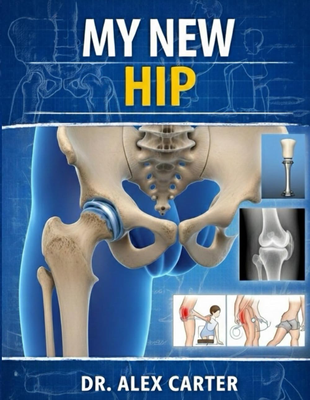 MY NEW HIP: The Complete Guide to Hip Replacement Surgery, Recovery, Rehab, Pain Relief, Exercises, and Regaining Mobility