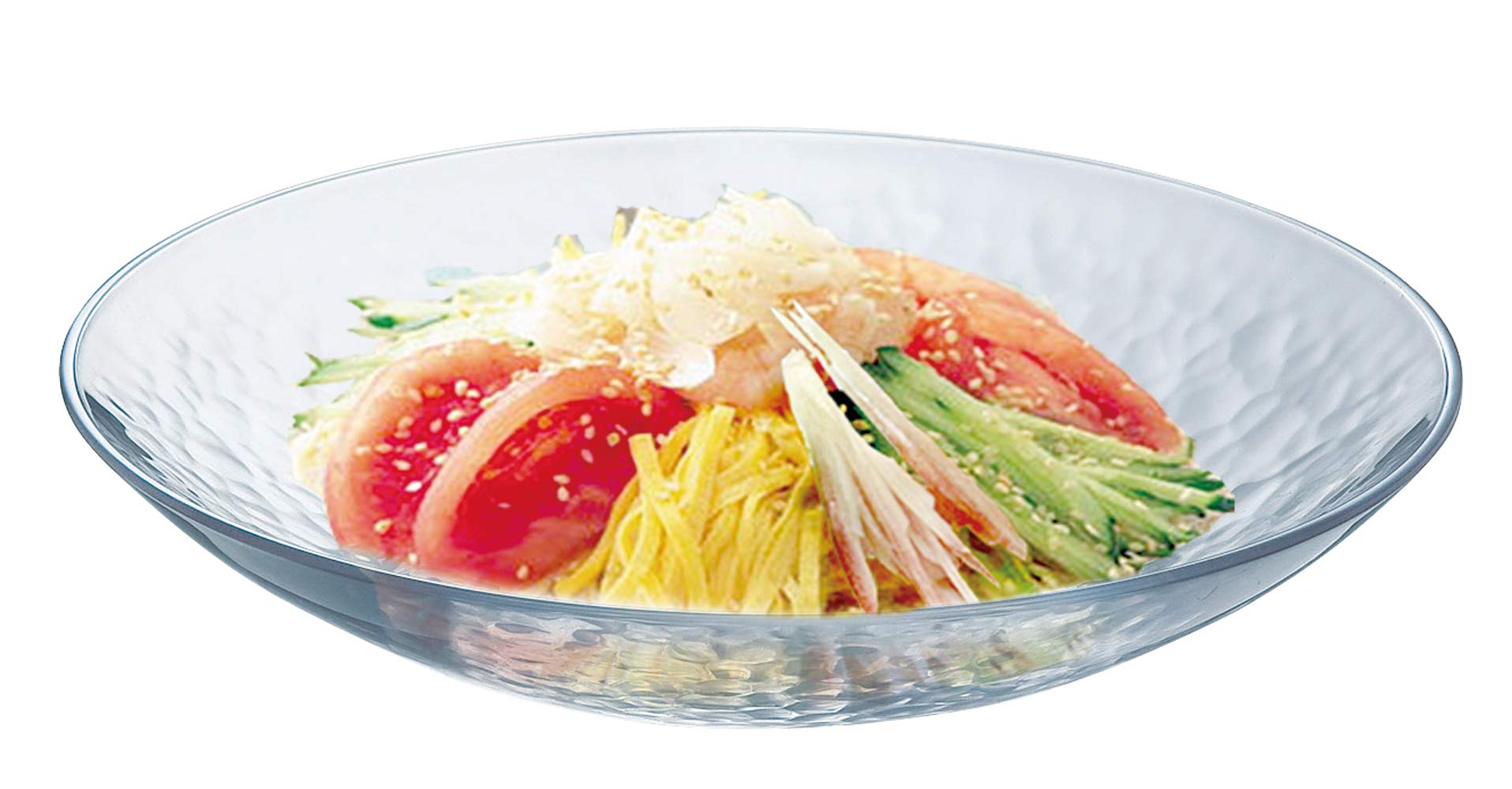 ???????? Toyo Sasaki Glass P-54305-JAN Medium Bowl, Approx. ?9.3 x 1.8 inches (23.5 x 4.5 cm), Grashew Bowl, 23, Made in Japan, Dishwasher Safe