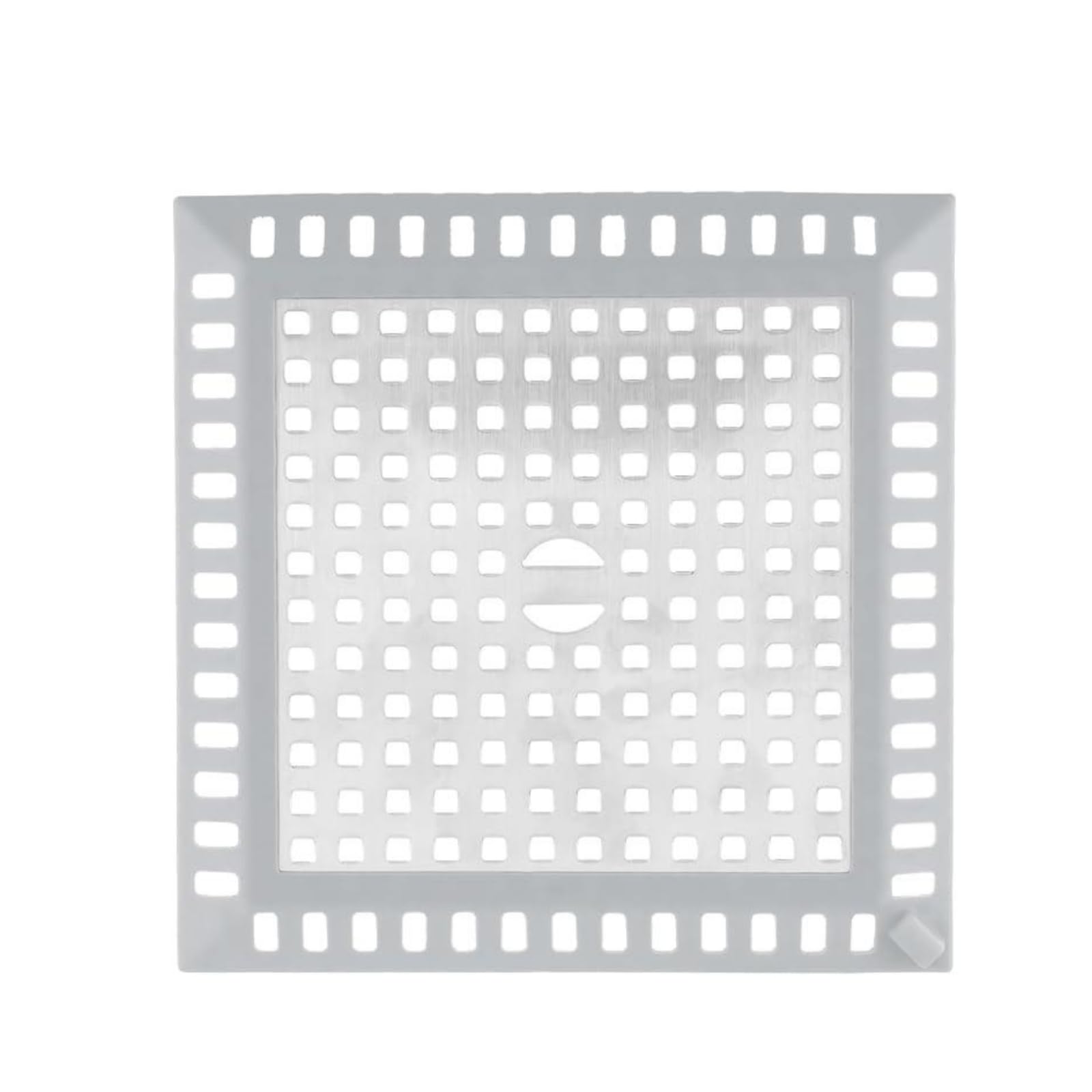 Square Shower Drain Cover Hair Catcher for Shower Drain Cover Essential to Prevent Drains Clogging for Bathroom Laundry