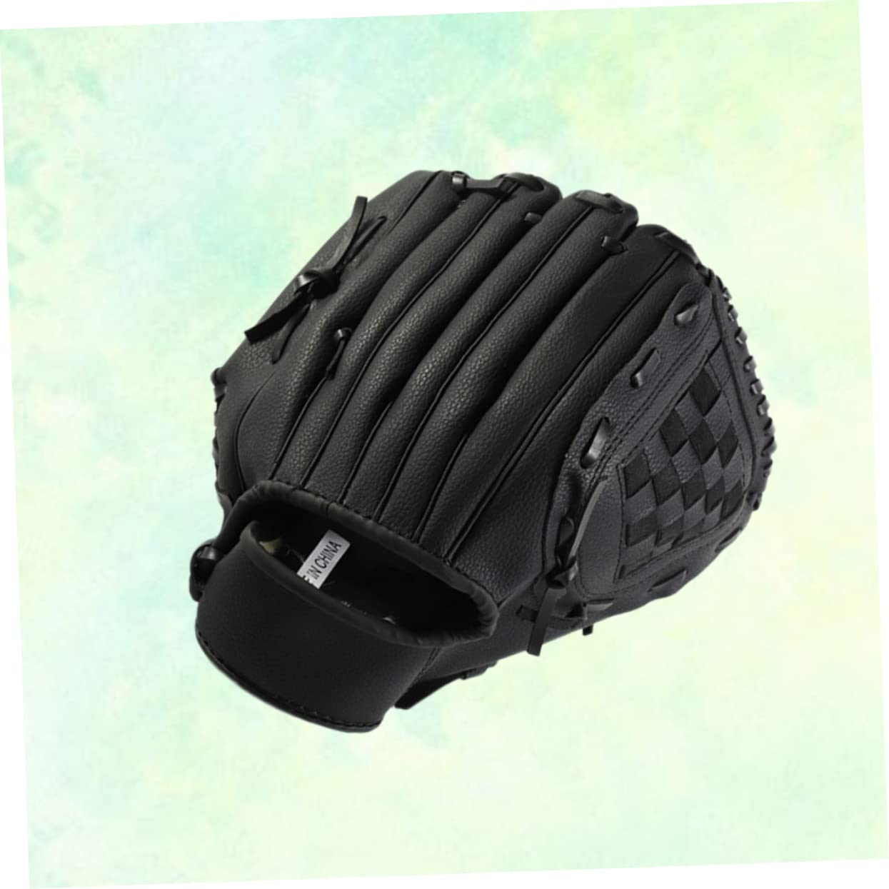 KOMBIUDA Baseball Left Hand Glove 12.5 Inch Softball Glove PVC Comfortable Padding