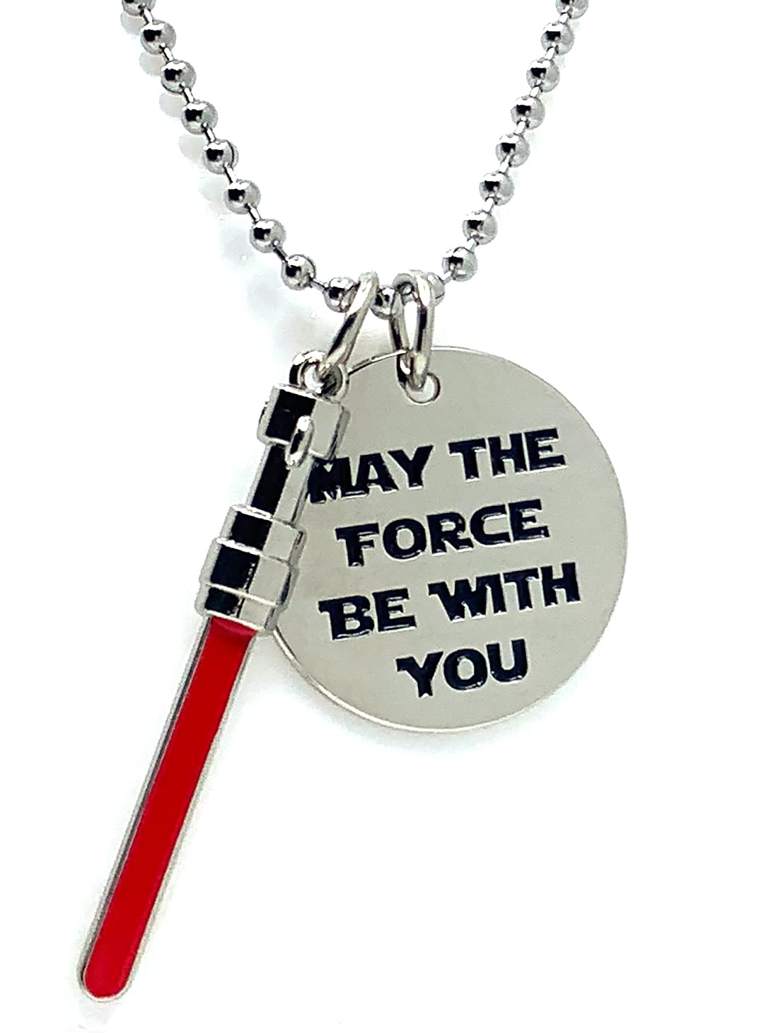 Amazon.co.jp: STAR WARS: ペンダントネックレス 「May the Force Be