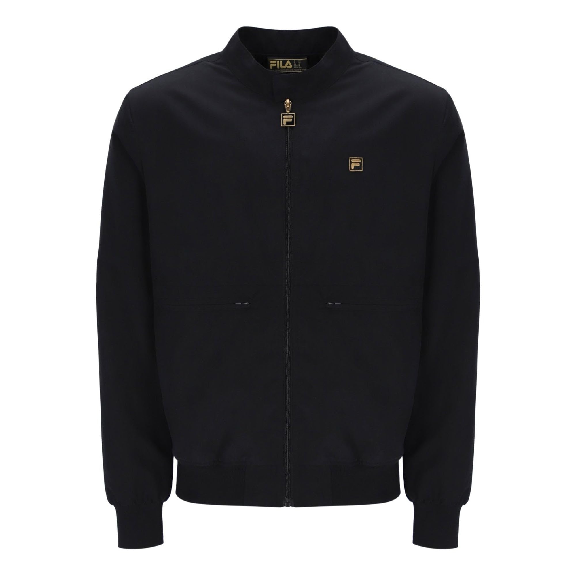 Fila Gold Smith Archive Inspired Jacket Black