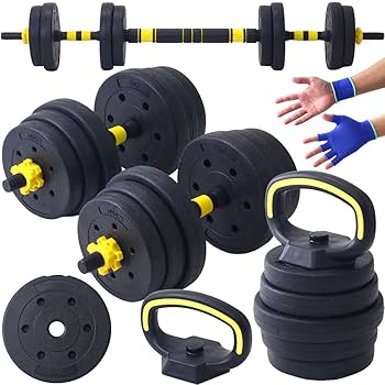 可変式ダンベルセット 3WAY仕様　50kg ダンベル 可変式ダンベル 筋トレ 2個セット 40kg ダンベルセット