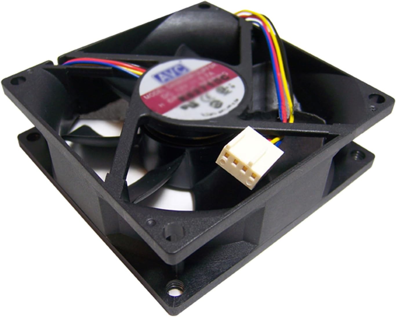 AVC - AVC 12v DC 0.7a 80x25mm 4-Wire Fan DA08025R12UPFSR Hydraulic Bearing Fan