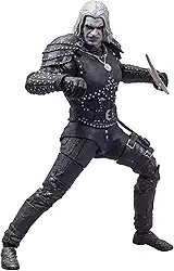 Netflix Boneco de 17,78 cm Geralt de Rivia Witcher Mode (Temporada 2) com acessórios