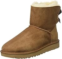 Vista 1 de UGG Mini botas Bailey Bow II para mujer, Beige