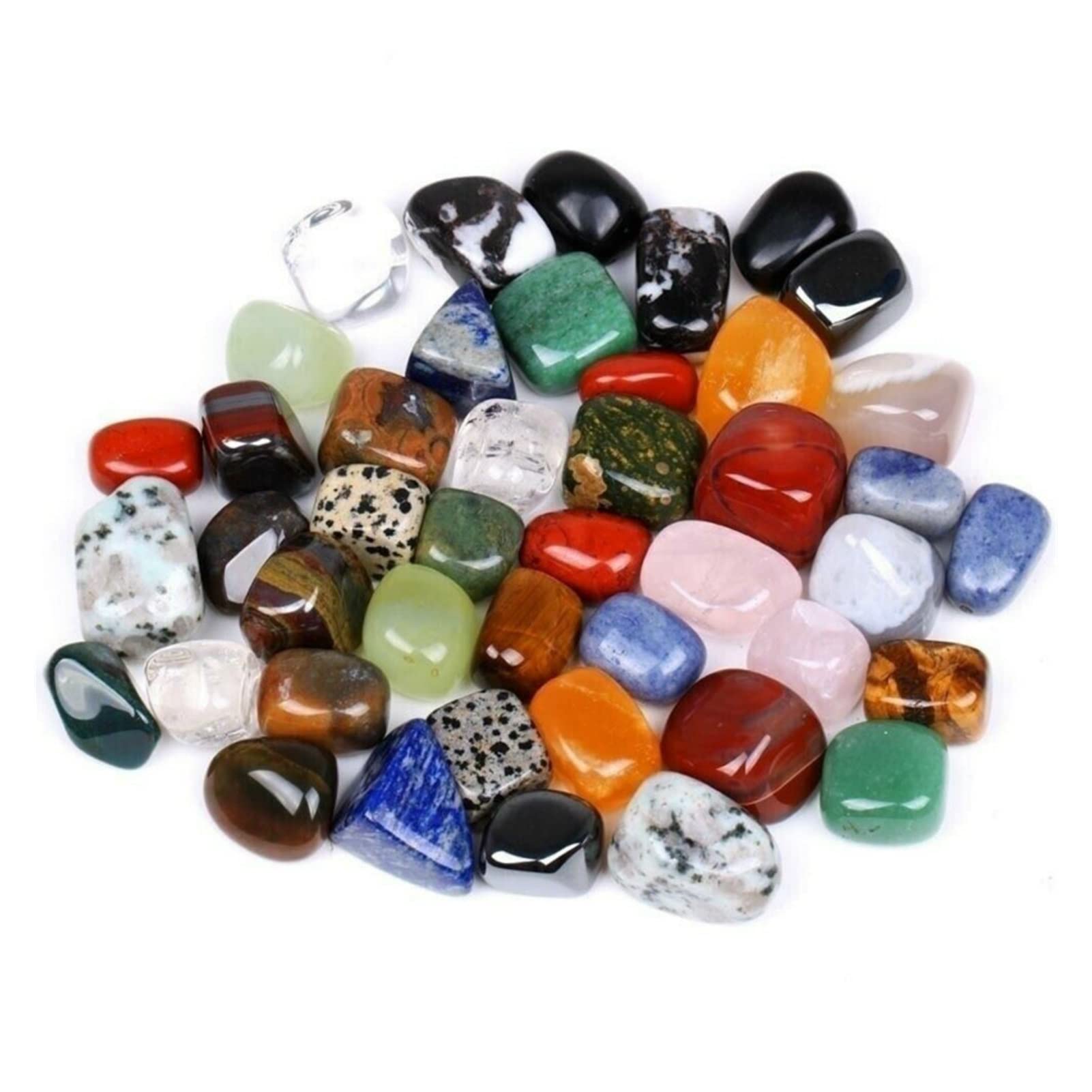 Amazon.co.jp: 天然水晶ラフ 50 グラム詰め合わせタンブル宝石