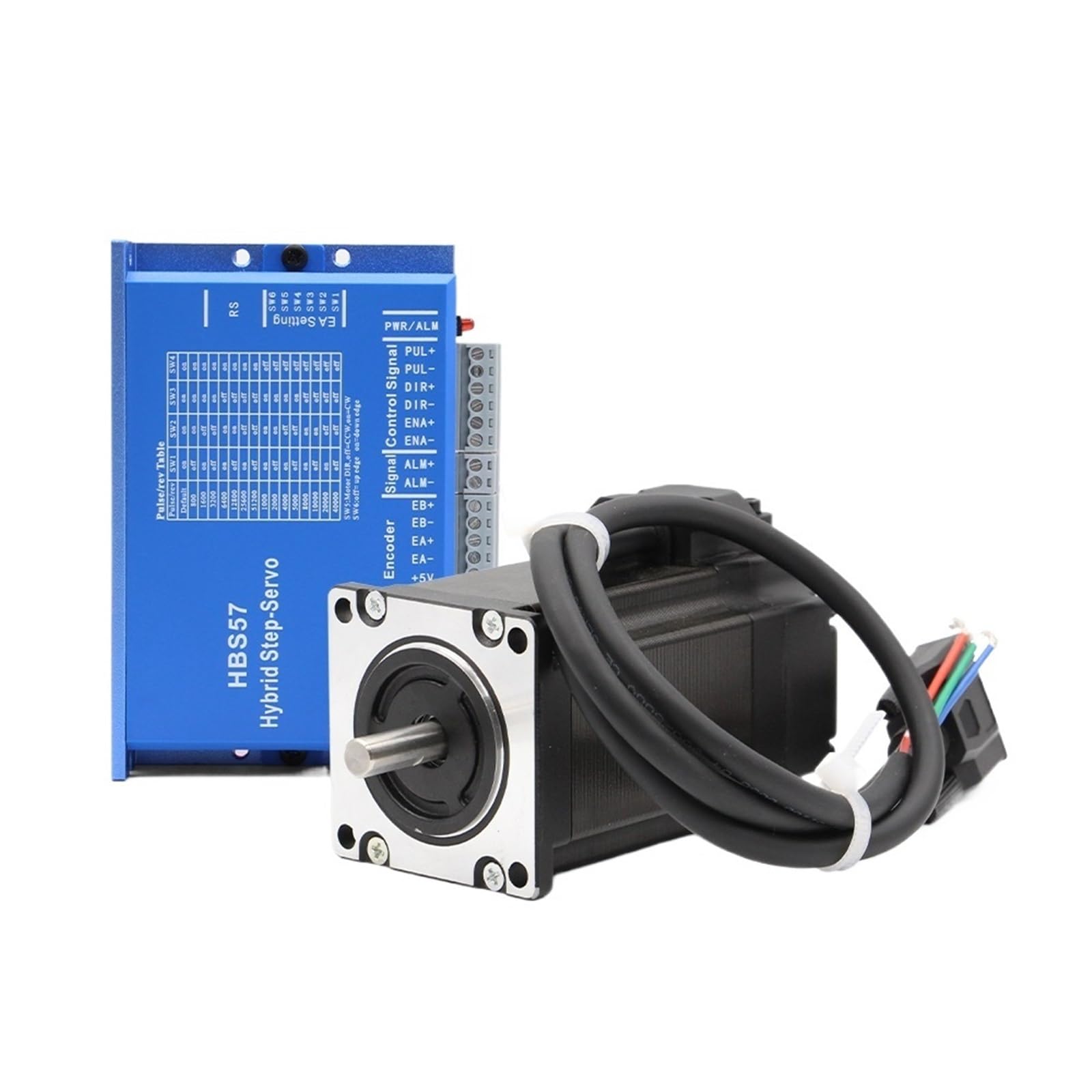 NEMA23 Closed Loop Stepper Motor 2.2N.m HBS57+57HS20N Hybrid Servo Motor with Driver