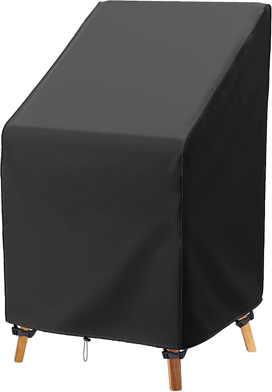 Stackable Patio Chair Covers, High Back Outdoor Chair Cover 35x35x47" Lawn Patio